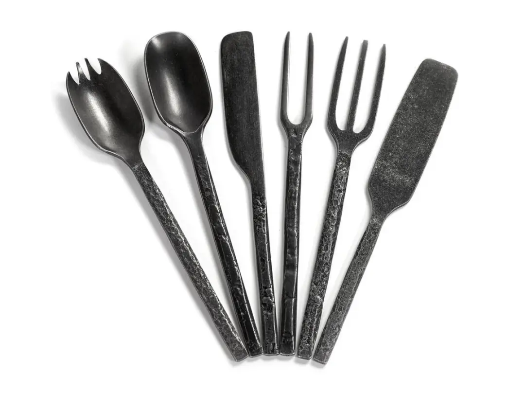 Serax Merci Prikvork 14x1,4cm - 6 Stuks - Antraciet