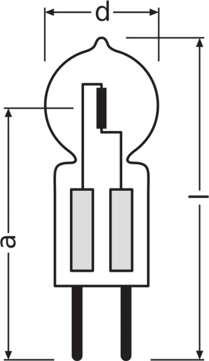 Osram IRC Halogeenlamp GY6 50W