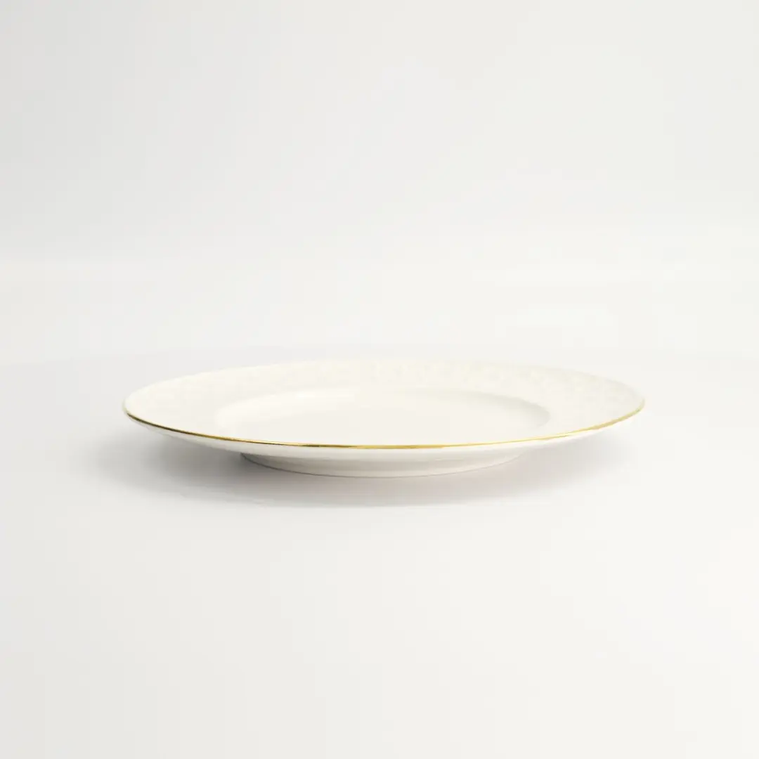 Tokyo Design Studio Nippon White Gold Rim Bord Star 23cm