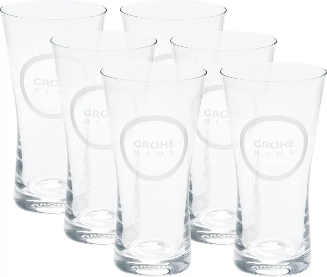 GROHE Blue Waterglazen 6 Stuks