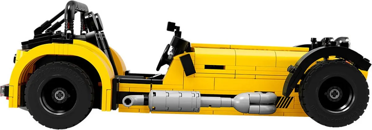 LEGO Ideas Caterham Seven 620R 21307 - 771 Stenen - afbeelding 5 van 6