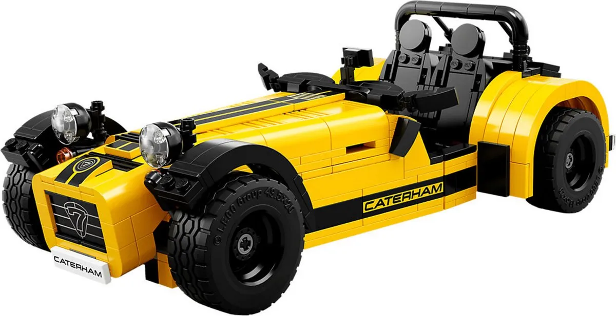 LEGO Ideas Caterham Seven 620R 21307 - 771 Stenen - afbeelding 4 van 6