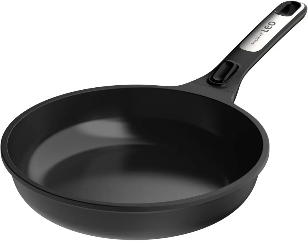 BergHOFF Phantom Pannenset 3-delig - 24/28cm Braadpannen + 25cm Pannenkoekenpan - Zwart