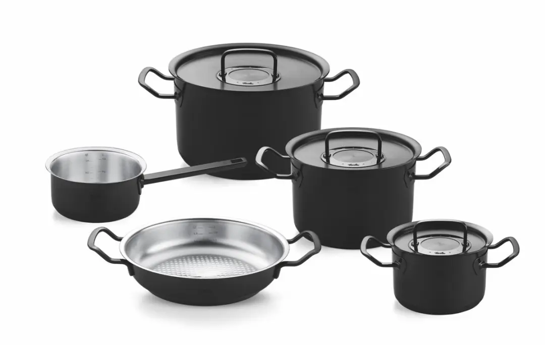 Fissler Original-Profi Shadow Line 5-delig Pannenset