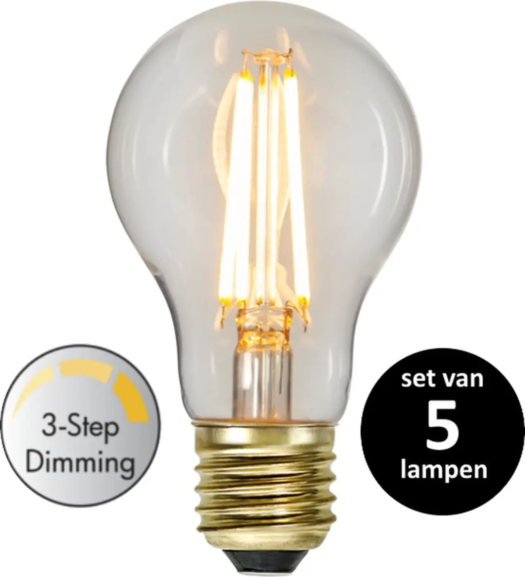 Star Trading LED Lamp E27 6.5W 2200K