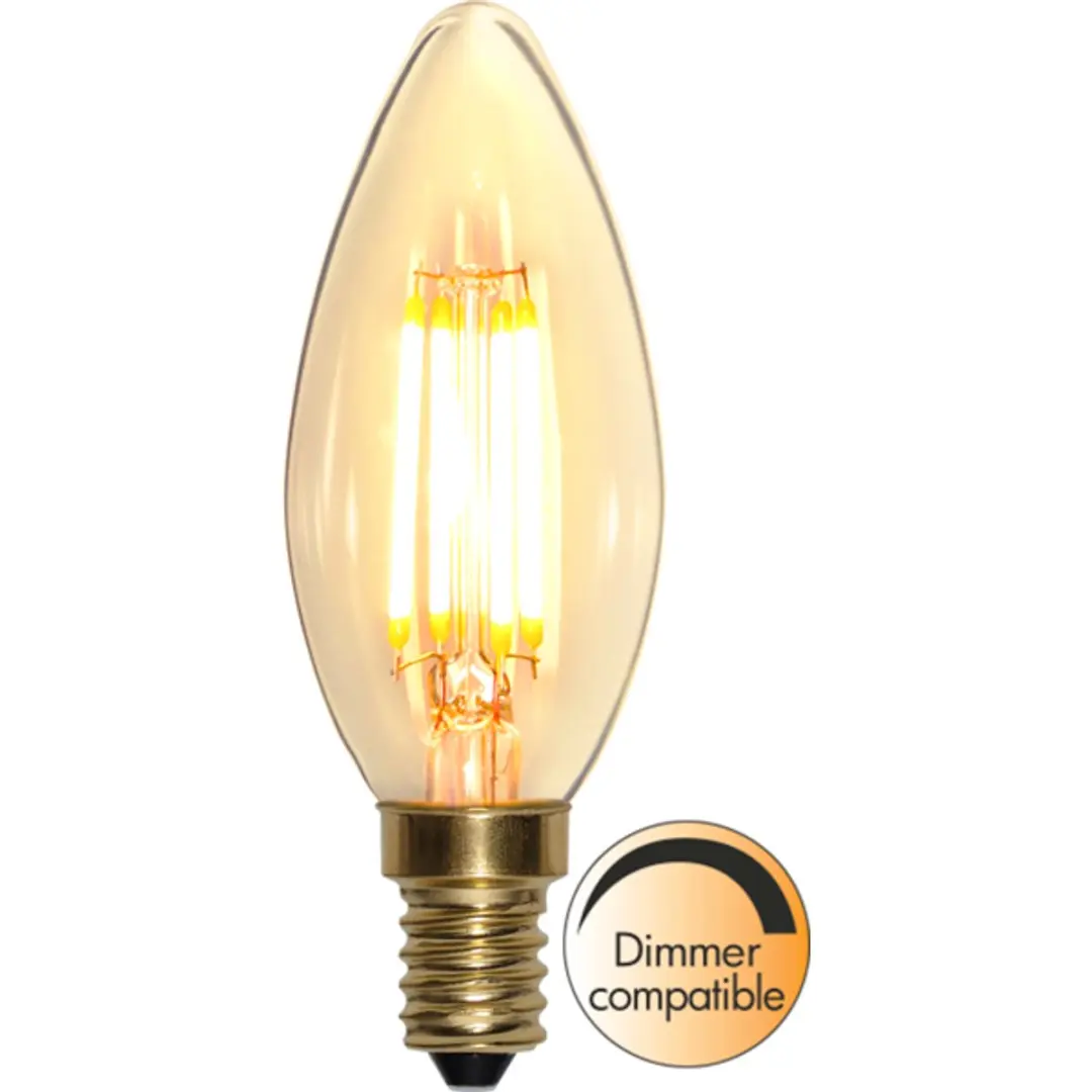 Star Trading Soft Glow Kaarslamp E14 4W