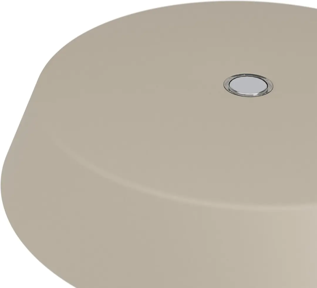 Eglo Turcio Oplaadbare Tafellamp - 20cm - Chroom/Zandkleur