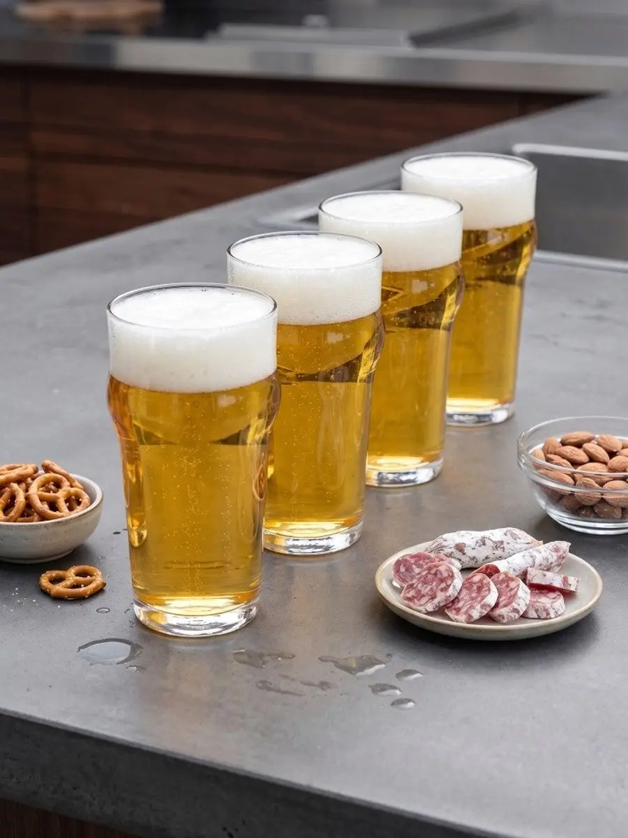 Cookinglife Engelse Bierglazen Nonic 340ml - 18 Stuks