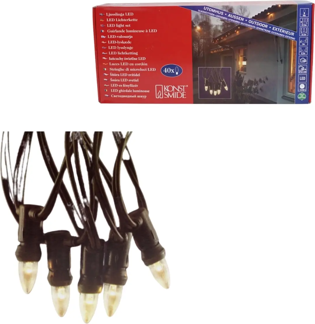 Konstsmide LED-Lichtketting 22.5m