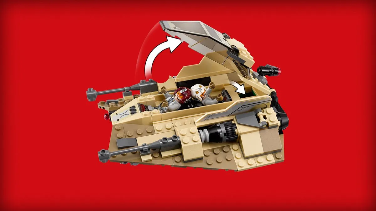 LEGO Star Wars Sandspeeder 75204 - 278 Stukken - Multikleur - afbeelding 5 van 6