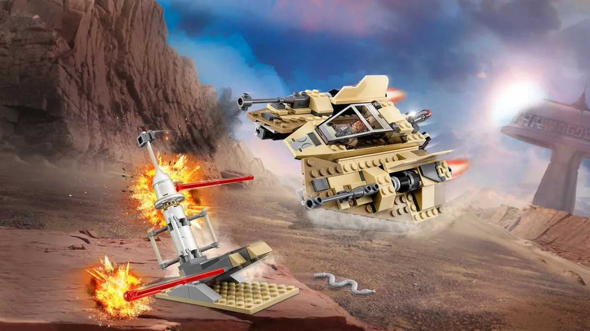LEGO Star Wars Sandspeeder 75204 - 278 Stukken - Multikleur - afbeelding 3 van 6