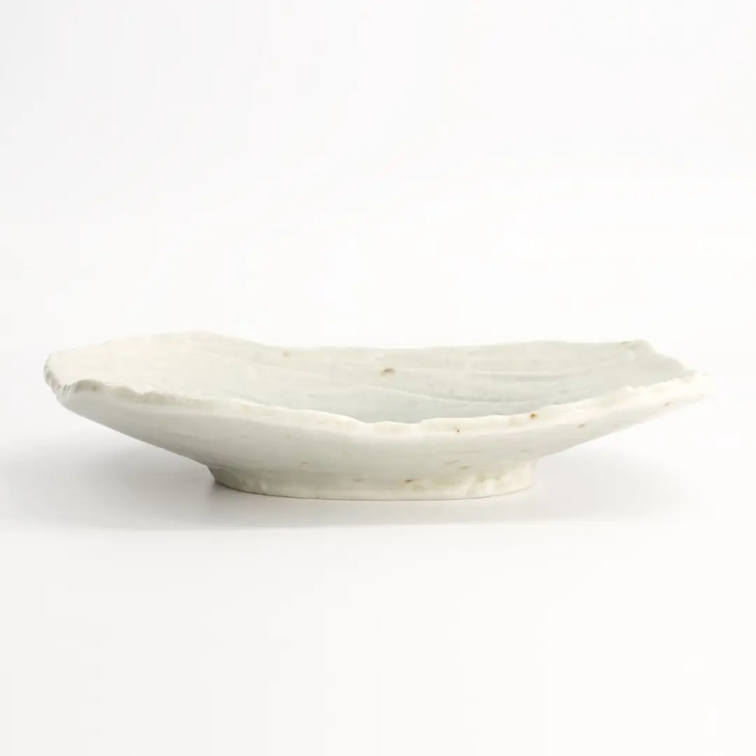 Tokyo Design Studio Mino Craft Bord Rechthoekig Wit 21x17cm
