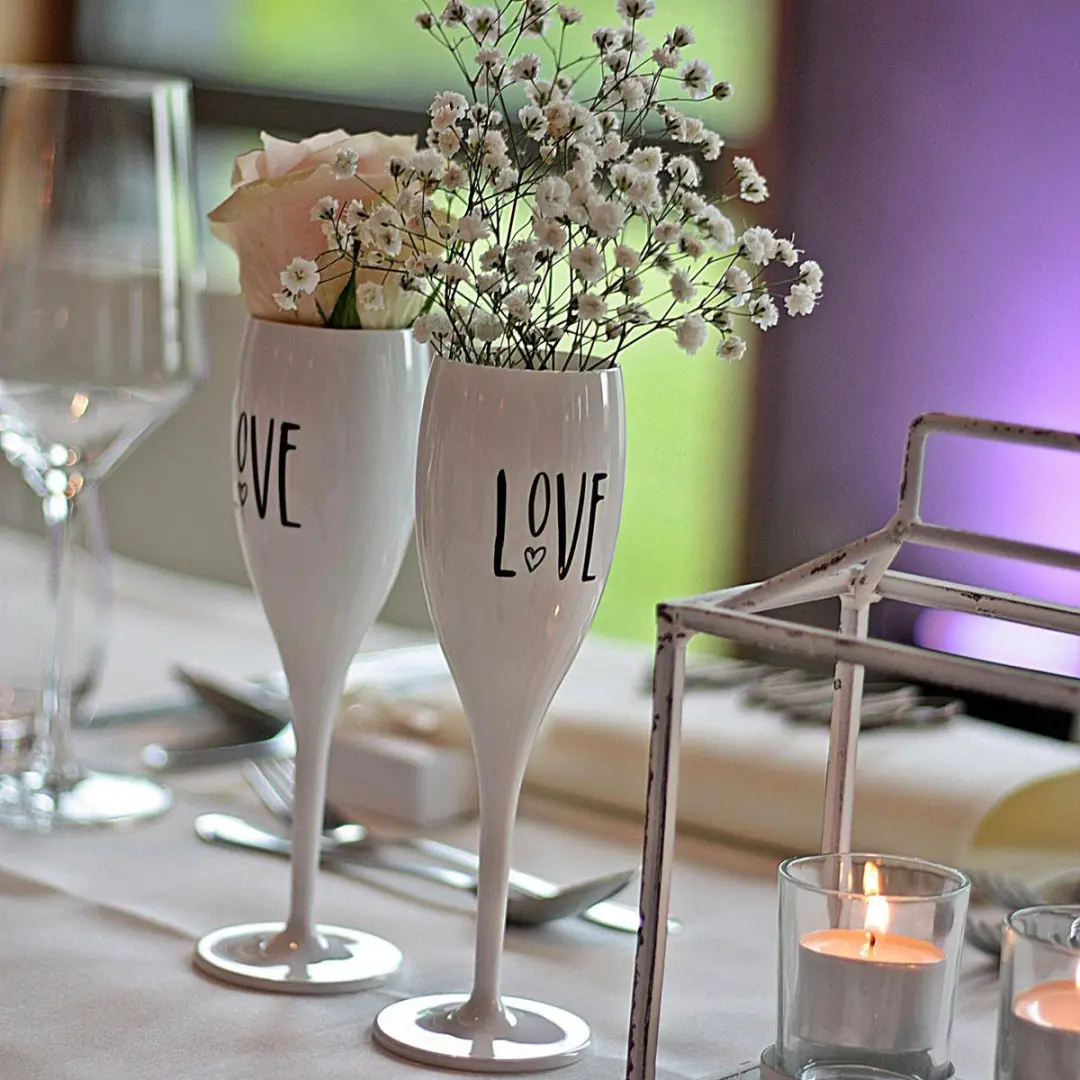 Koziol Love Champagneglas 100ml - MPN 4002942387467 - Wit