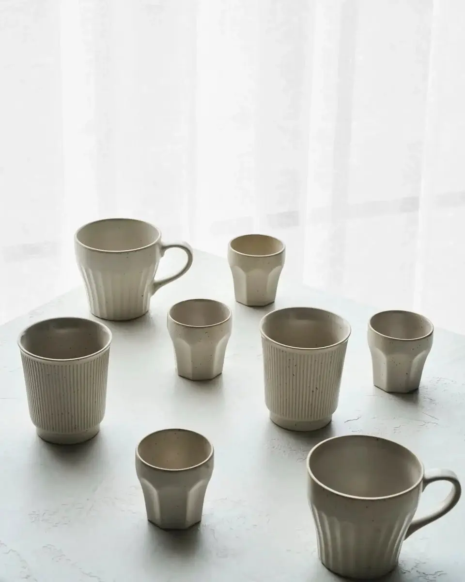 House Doctor Berica Mok - 6 Stuks - Beige