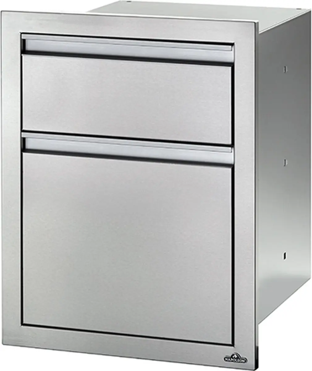 Napoleon Grills Inbouw Afvalkast & Keukenrolhouder 55x71cm