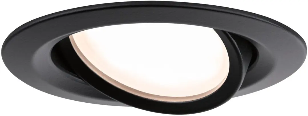 Paulmann Nova Plus Coin Basisset LED-inbouwlamp 3x6W 470lm 2700K - Zwart mat
