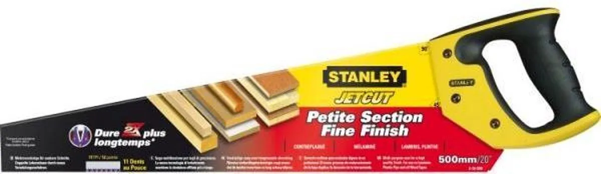 Stanley JetCut HP Fine Handzaag 500mm - 11 T/inch