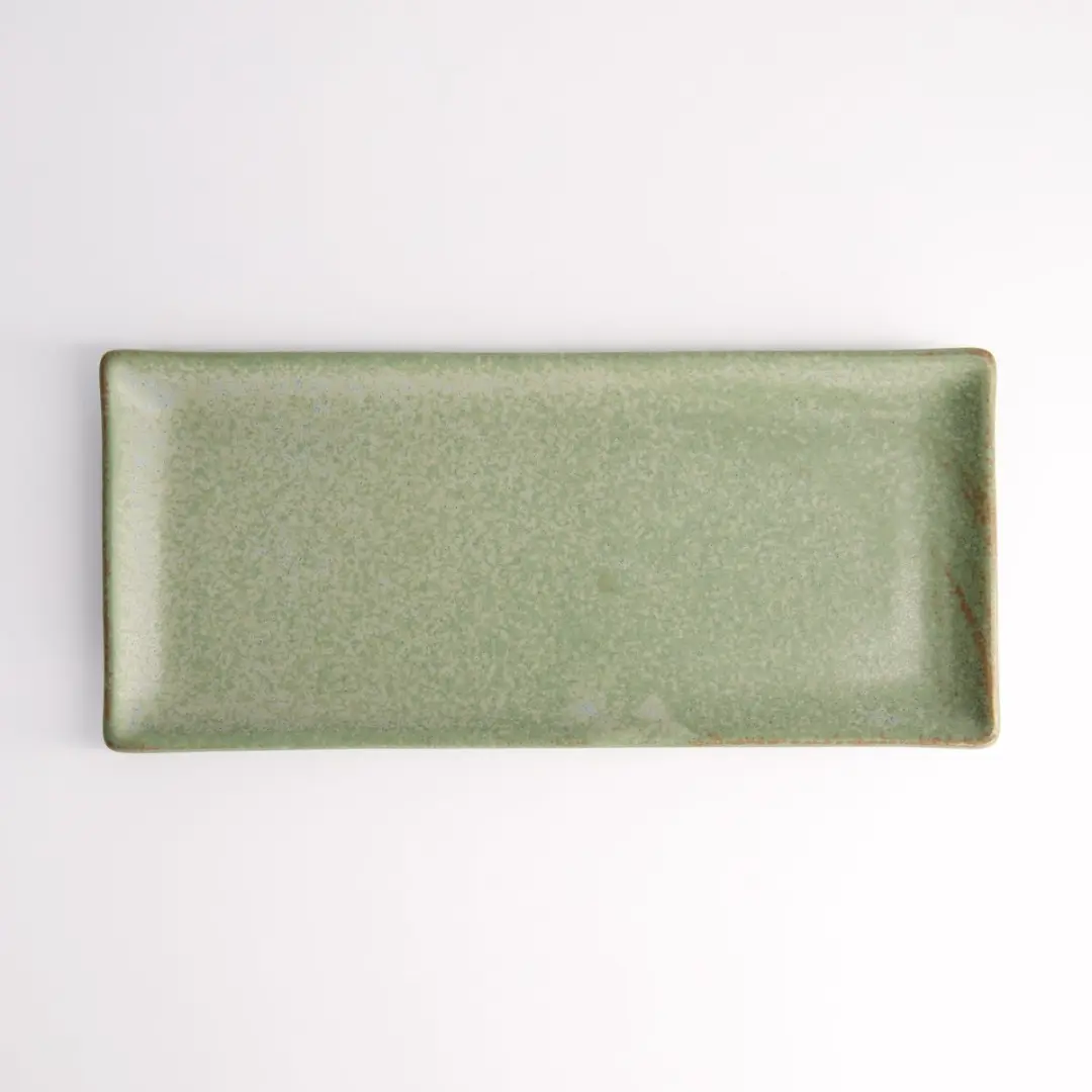 Tokyo Design Studio Vert Sauge Rechthoekig Bord 28,5x12,5cm