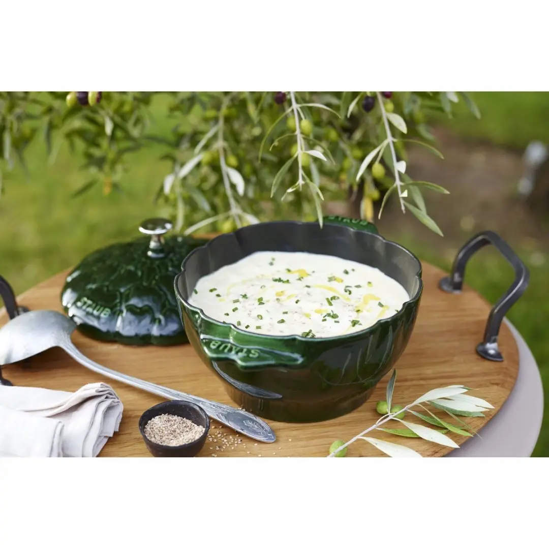 Staub Special Cocotte Braadpan 3L - Groen - afbeelding 4 van 5