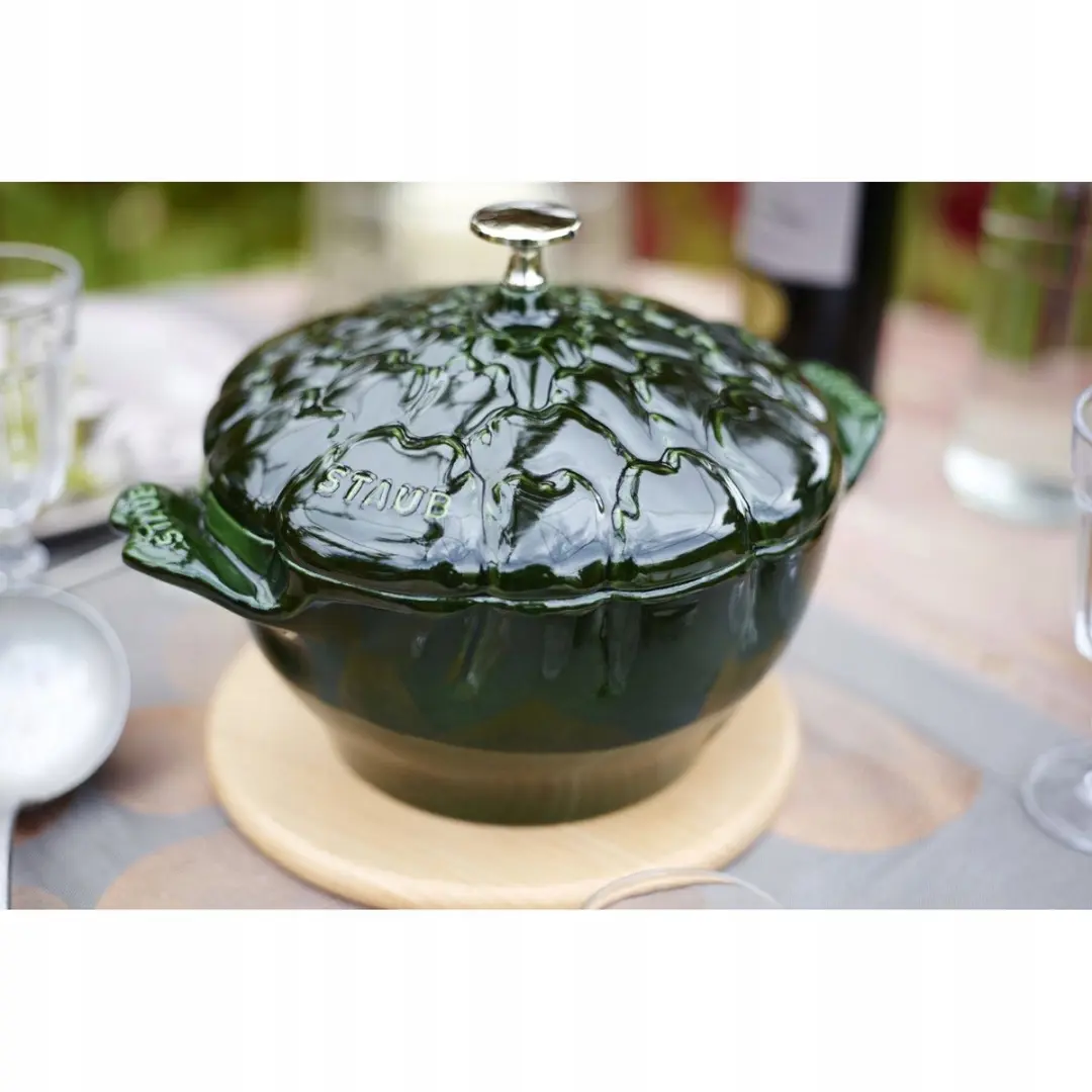 Staub Special Cocotte Braadpan 3L - Groen - afbeelding 3 van 5