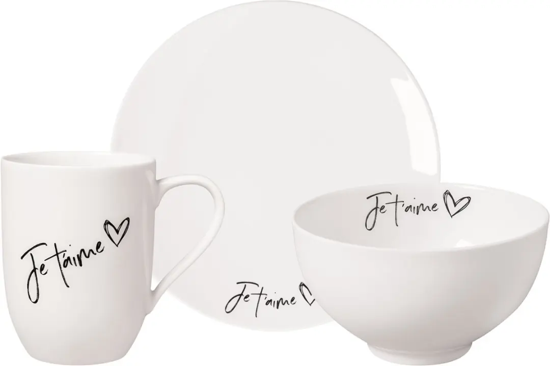 Villeroy & Boch Je t'aime Frühstücks-Set