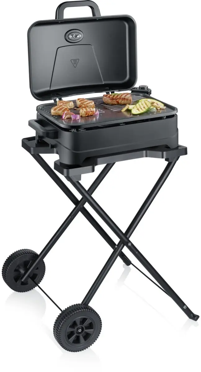 Severin PG 8598 Elektrische BBQ Grill - 2300W - 45x30cm - Keramische coating