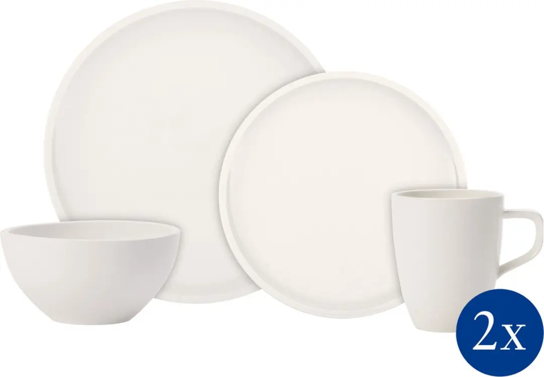 Villeroy & Boch Artesano Original Serviesset 8-delig - Wit