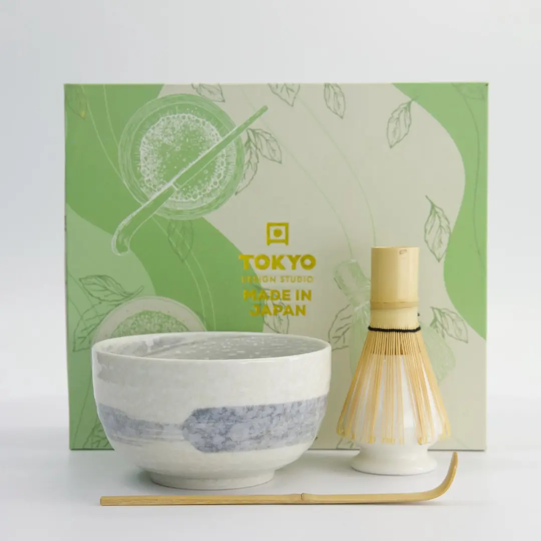 Tokyo Design Studio Matcha Giftset Hayase - Wit