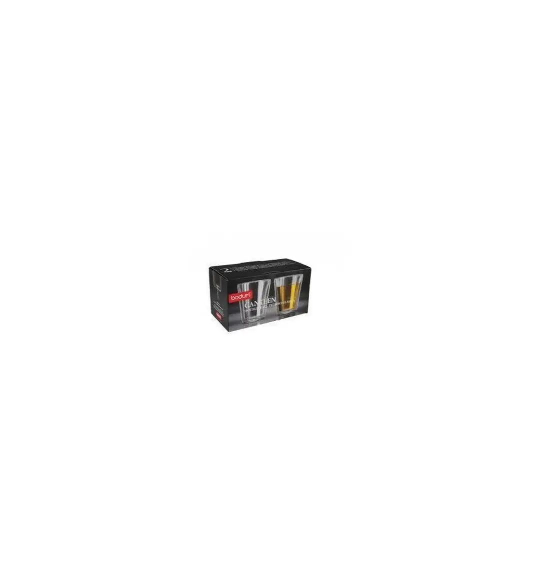 Bodum Canteen Dubbelwandig Glas 0,2L - 2 Stuks