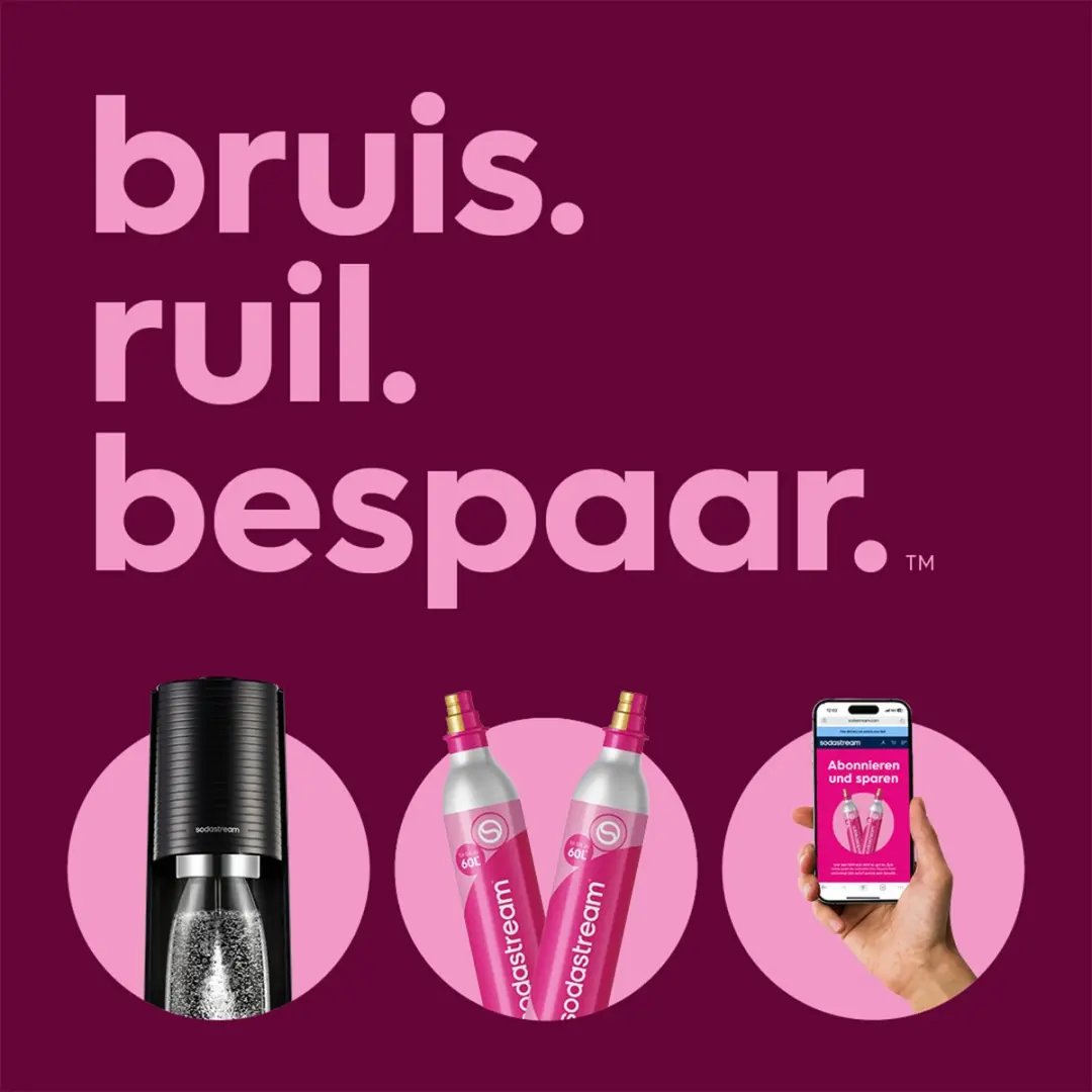 SodaStream Terra Gigapack Bruiswatertoestel - Zwart