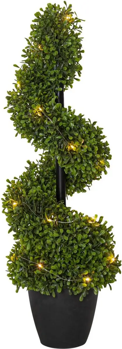 Star Trading LED Buxus Buxbom Spiraal 65cm