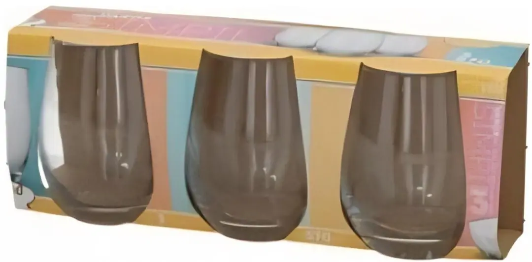 Excellent Houseware Eclipse Drinkglazen 570ml - 3 Stuks