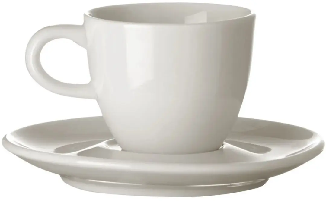 Hendi Porseleinen Espressokop 80ml - Set van 6