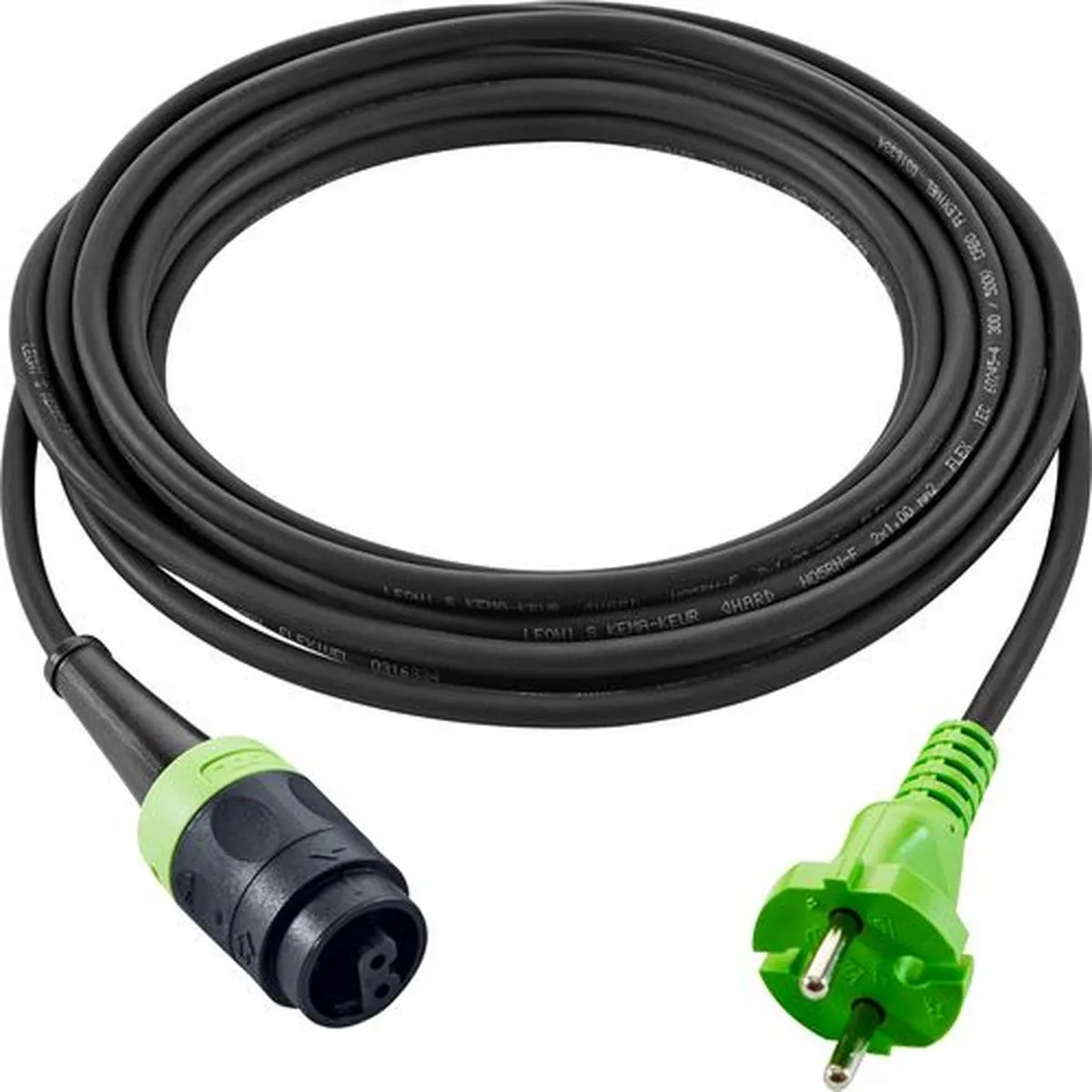 Festool Plug-It Kabel H05 Rn-F 4M Rubber - Zwart