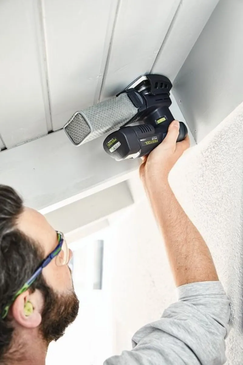 Festool DTSC 400 Li 3.0-Set Deltaschuurmachine - 2x Accu 18V 3.0Ah