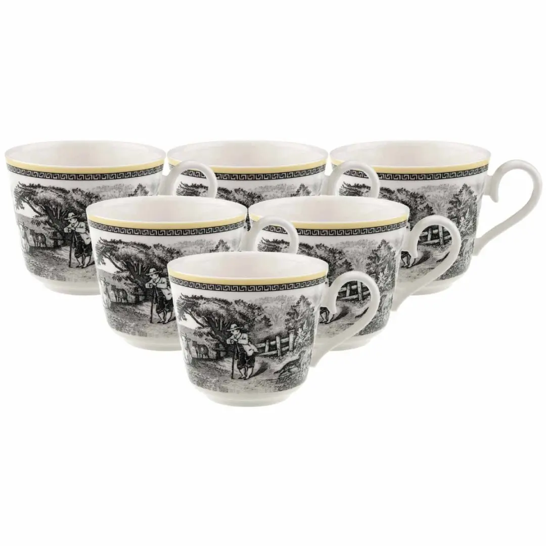 Villeroy & Boch Frühstückstassen Audun Ferme Set