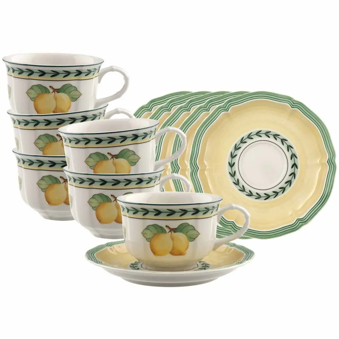 Villeroy & Boch French Garden Fleurence Theeset 6-delig