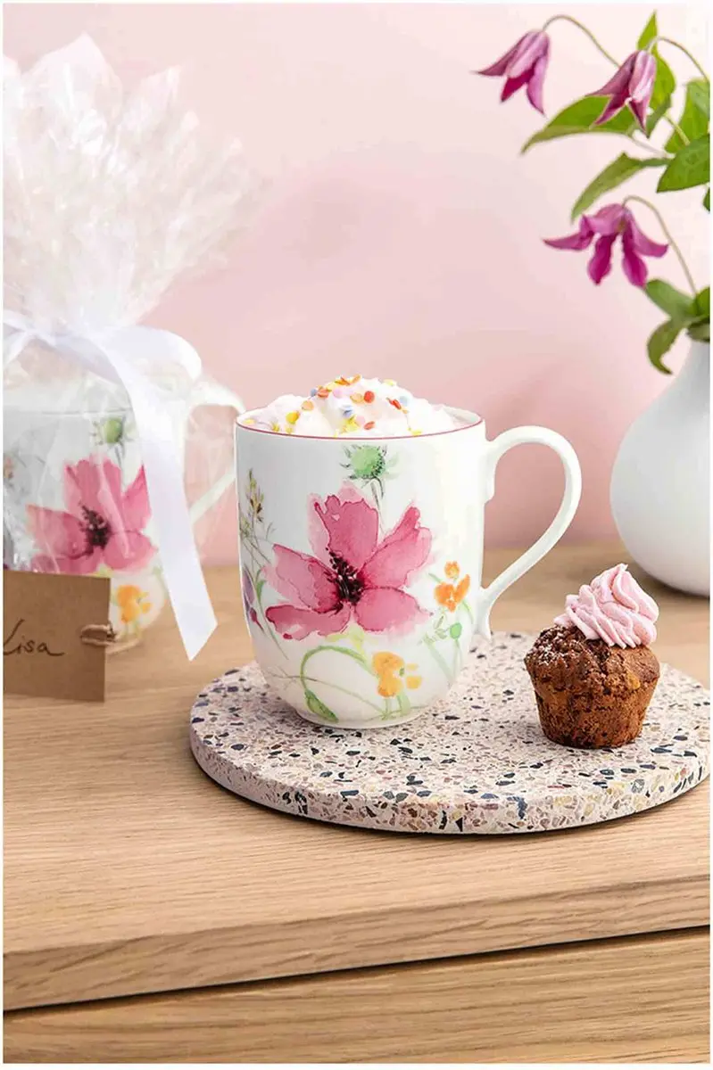 Villeroy & Boch Mariefleur Basic Koffiebeker - 330ml - 6 Stuks