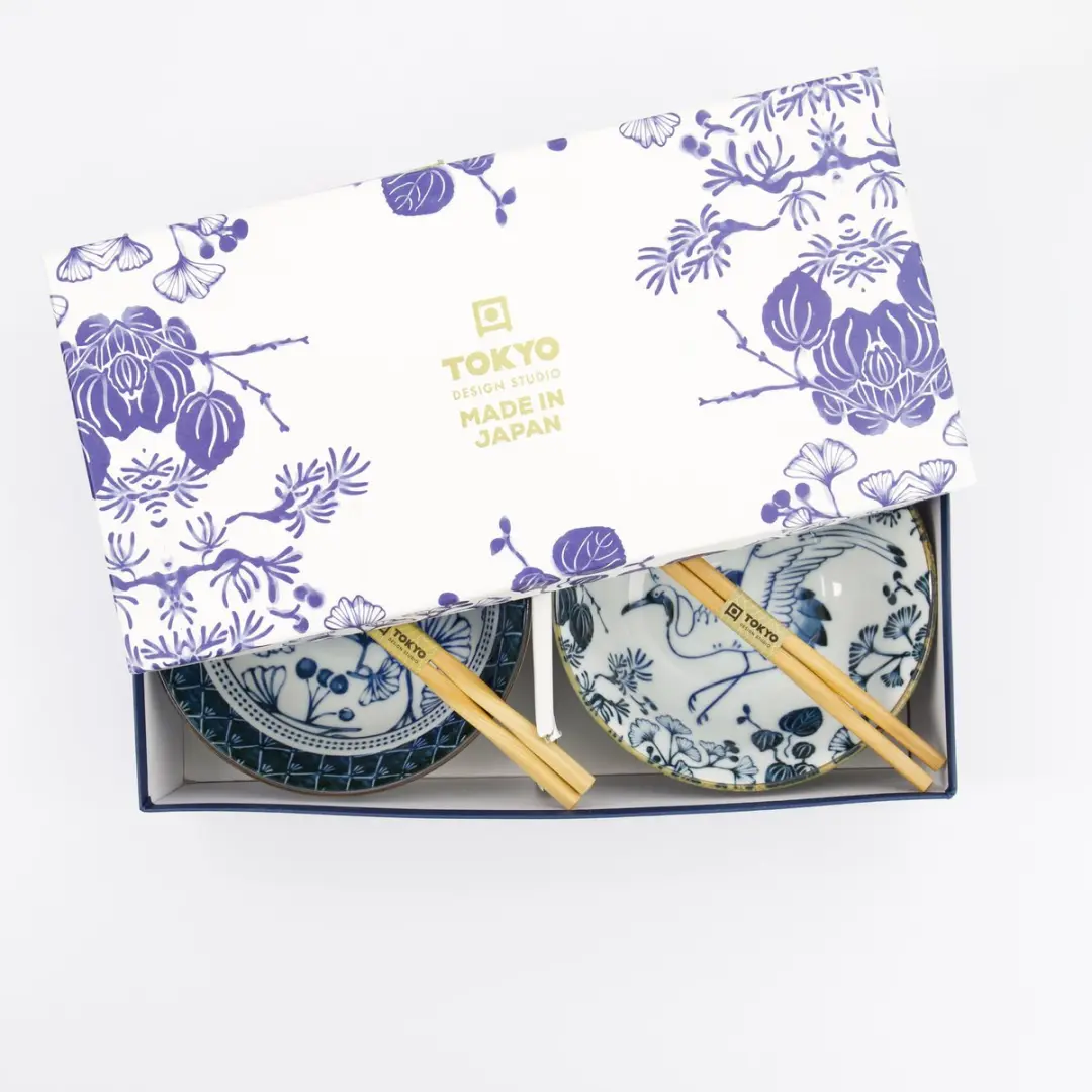 Tokyo Design Studio Flora Japonica Tayo Giftset - Blauw