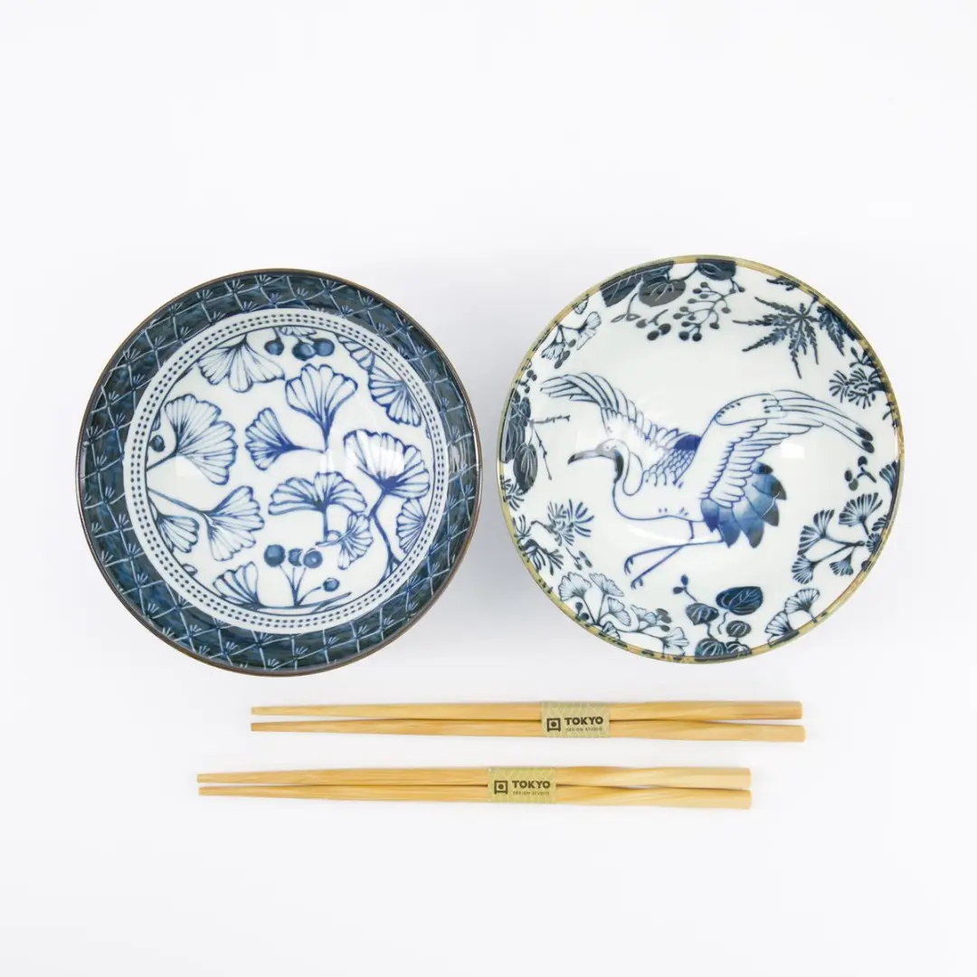 Tokyo Design Studio Flora Japonica Tayo Giftset - Blauw