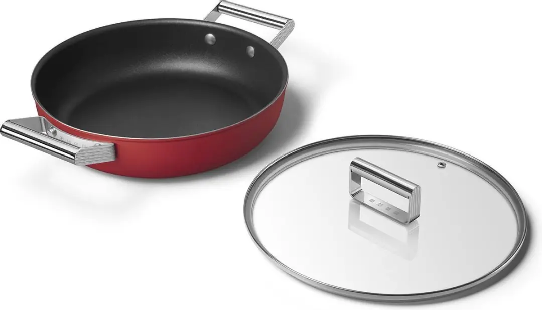 Smeg CKFD2811RDM Hapjespan 28cm - Rood