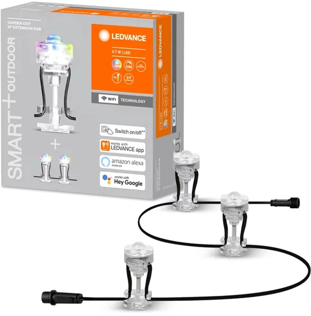 LEDVANCE SMART+ Garden Spot Multicolor - RGB - IP65