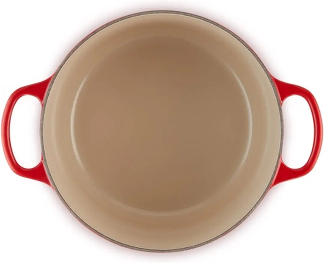 Le Creuset Hoge Braad-/Stoofpan 24cm - 5L - Kersenrood