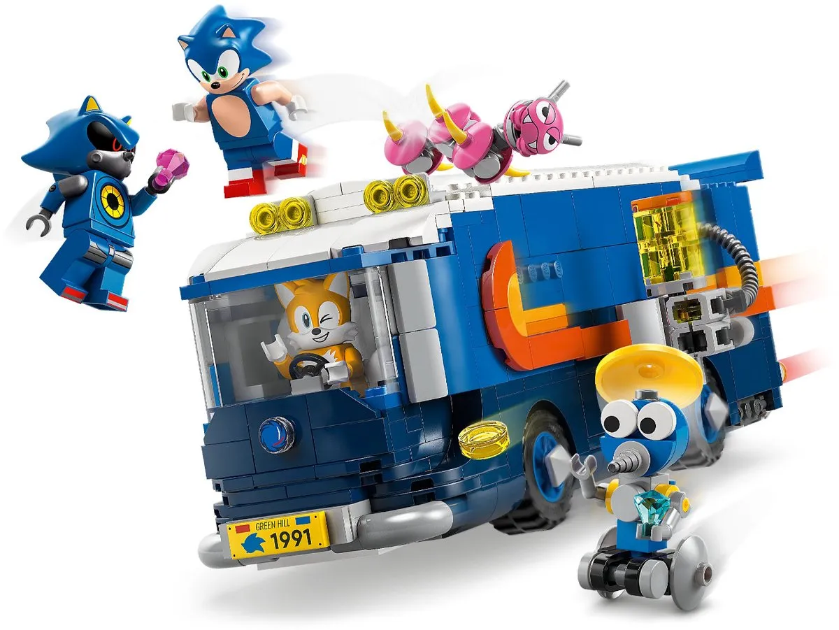 LEGO Sonic Team Sonic Commandotruck 77006 - 747 Stukken - 5 Minifiguren - Multicolor - afbeelding 6 van 6