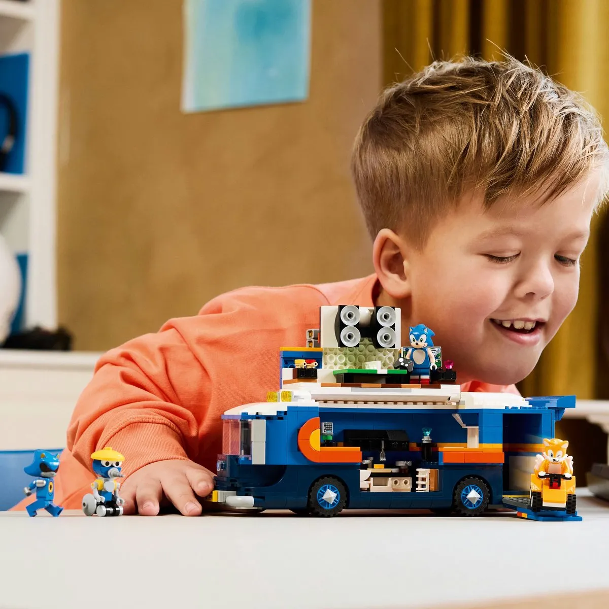 LEGO Sonic Team Sonic Commandotruck 77006 - 747 Stukken - 5 Minifiguren - Multicolor