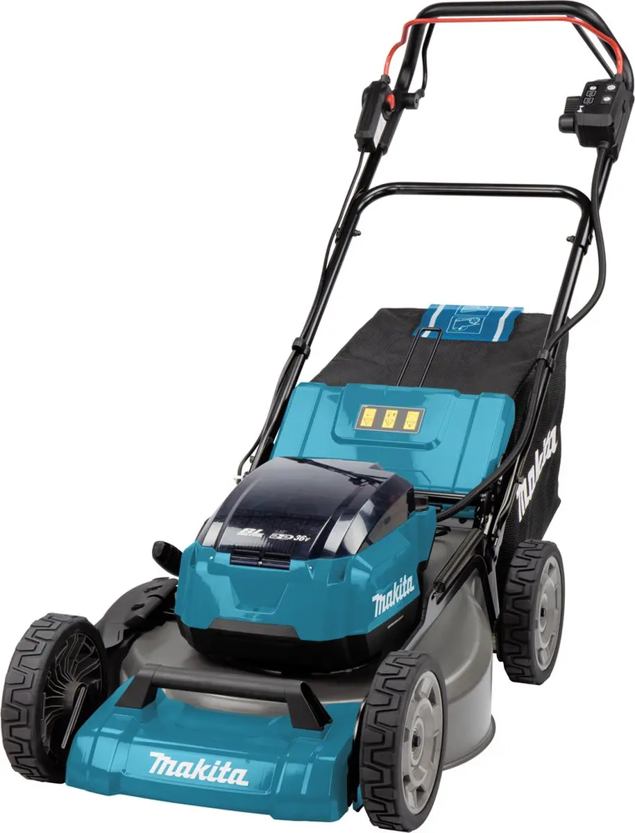 Makita DLM532PT4 Accu Grasmaaier 53cm - 70L - 2x18V 5.0Ah