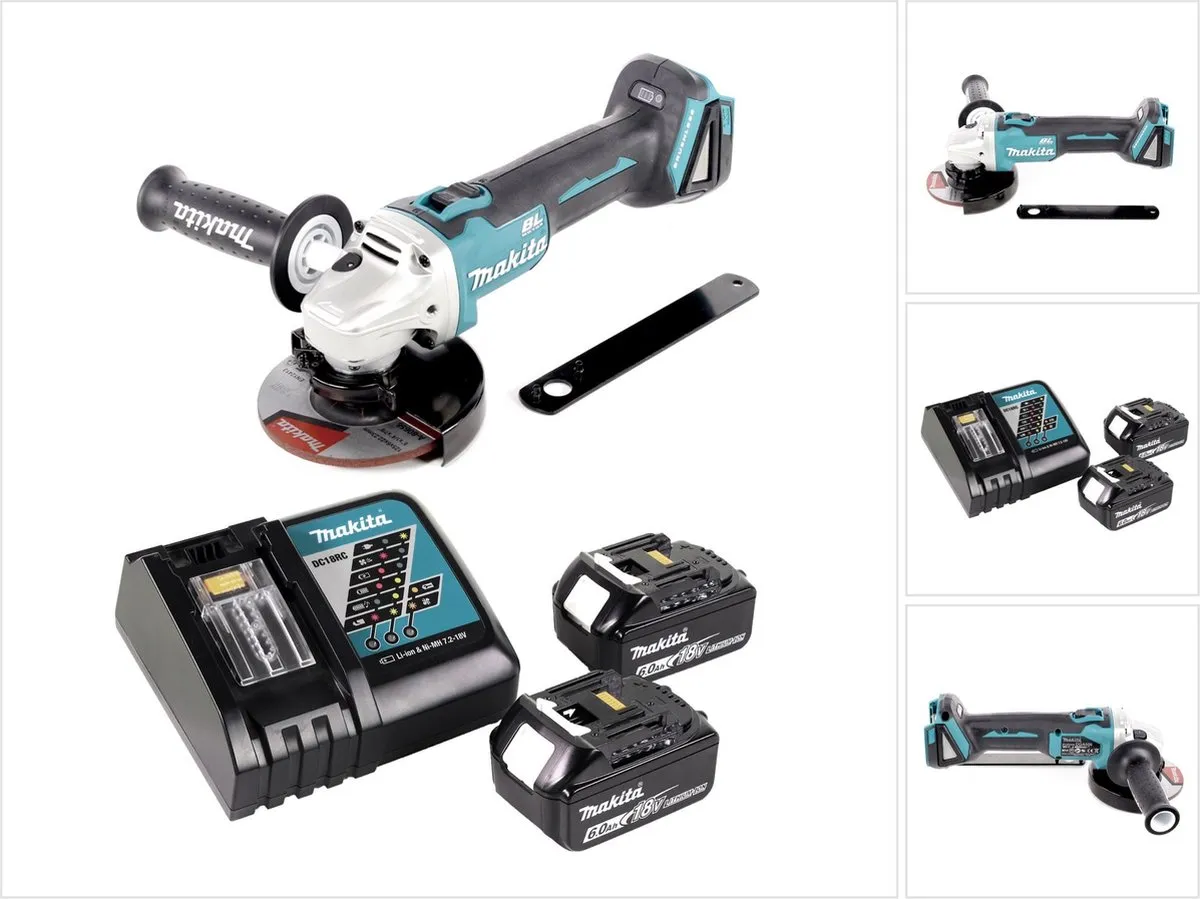 Makita DGA 506 RG Haakse Slijper 125mm