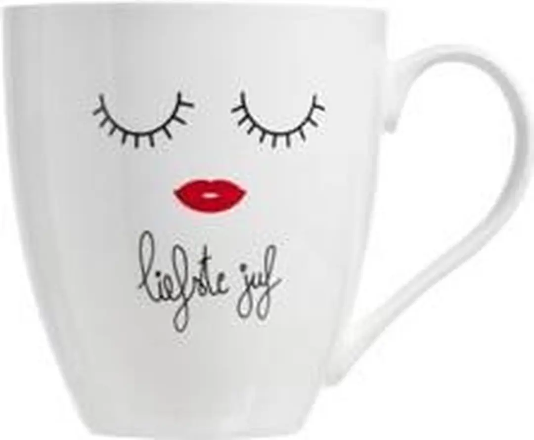 Cosy&Trendy Beker 55cl 'Liefste Juf'