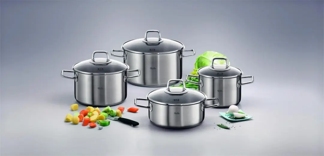 Fissler Viseo 4-delige Kookpannenset RVS - 8 Stuks
