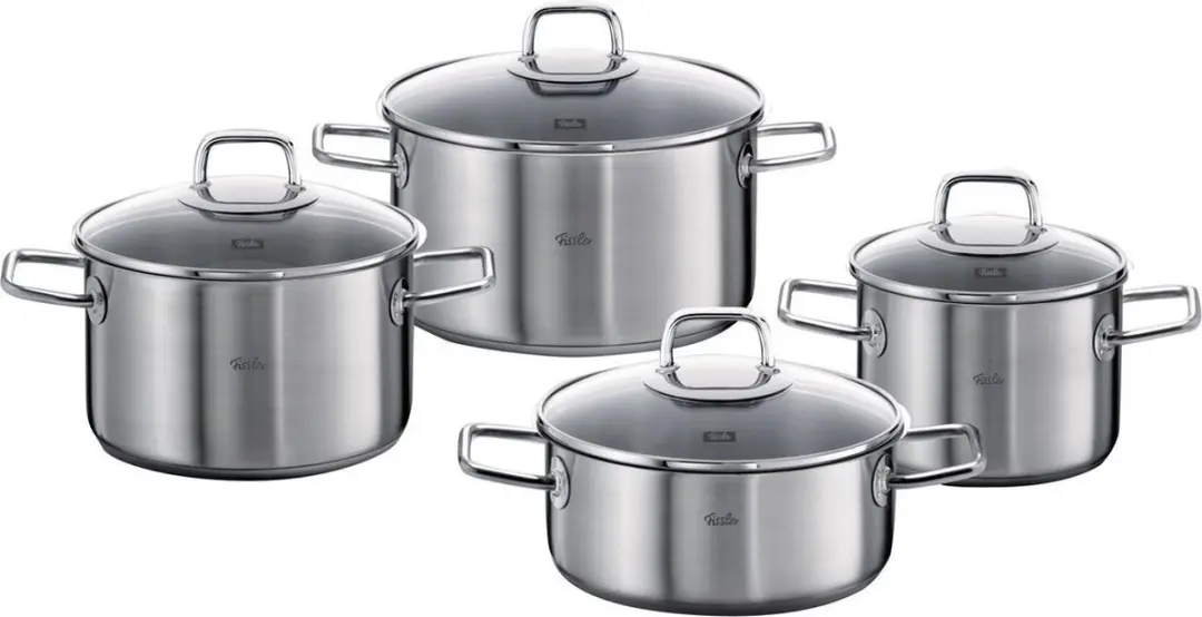 Fissler Viseo 4-delige Kookpannenset RVS